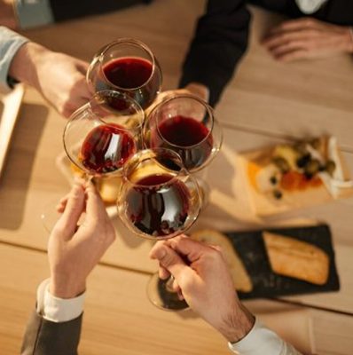 Full size bottom view young traveler businessman young man in black dinner suit going walk outside at international airport terminal with suitcase to car booking taxi Air flight business trip concept.
